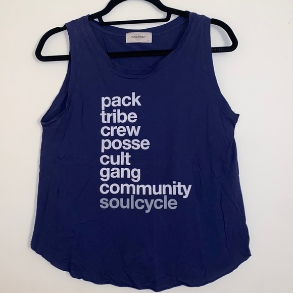 Soulcycle Bundle of Community Top & staff tee sz Small - Picture 2 of 9